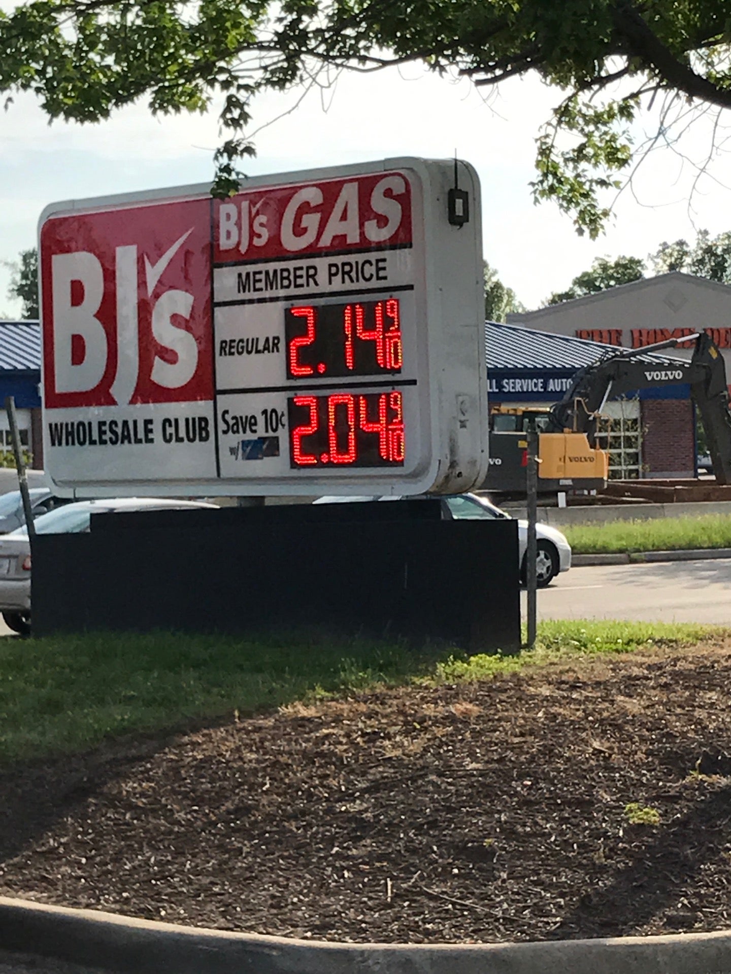 BJ's Wholesale Club, 7260 Bell Creek Rd, Mechanicsville, VA, Gas