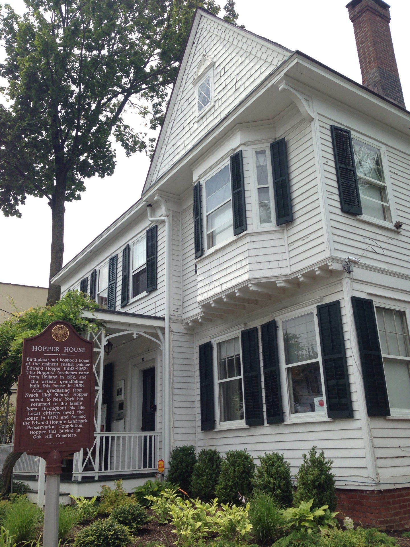 Edward Hopper House Art Center, 82 N Broadway, Nyack, NY, Landmark