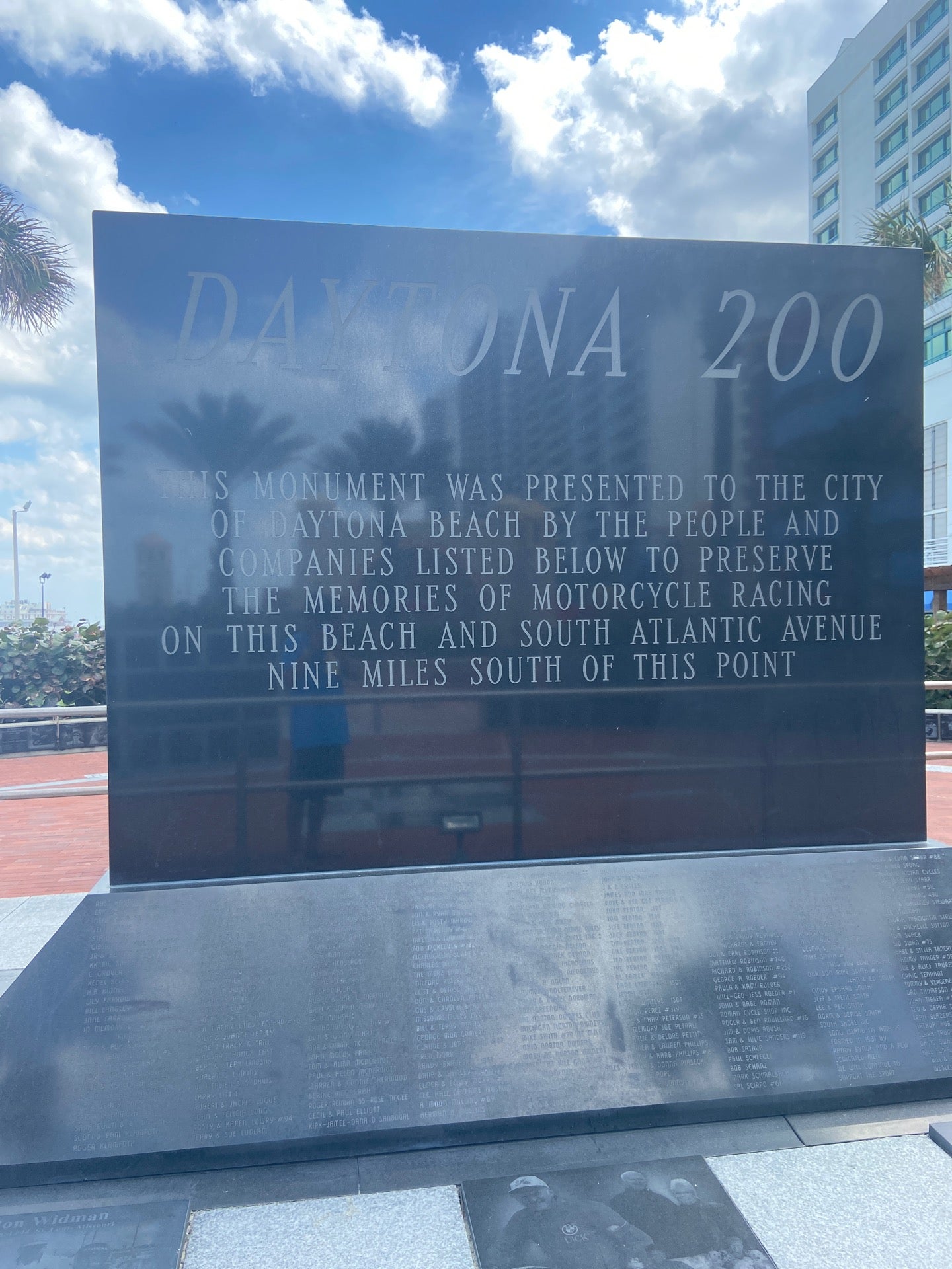 The Daytona 200 Monument, 12 N Ocean Ave, Daytona Beach, FL MapQuest