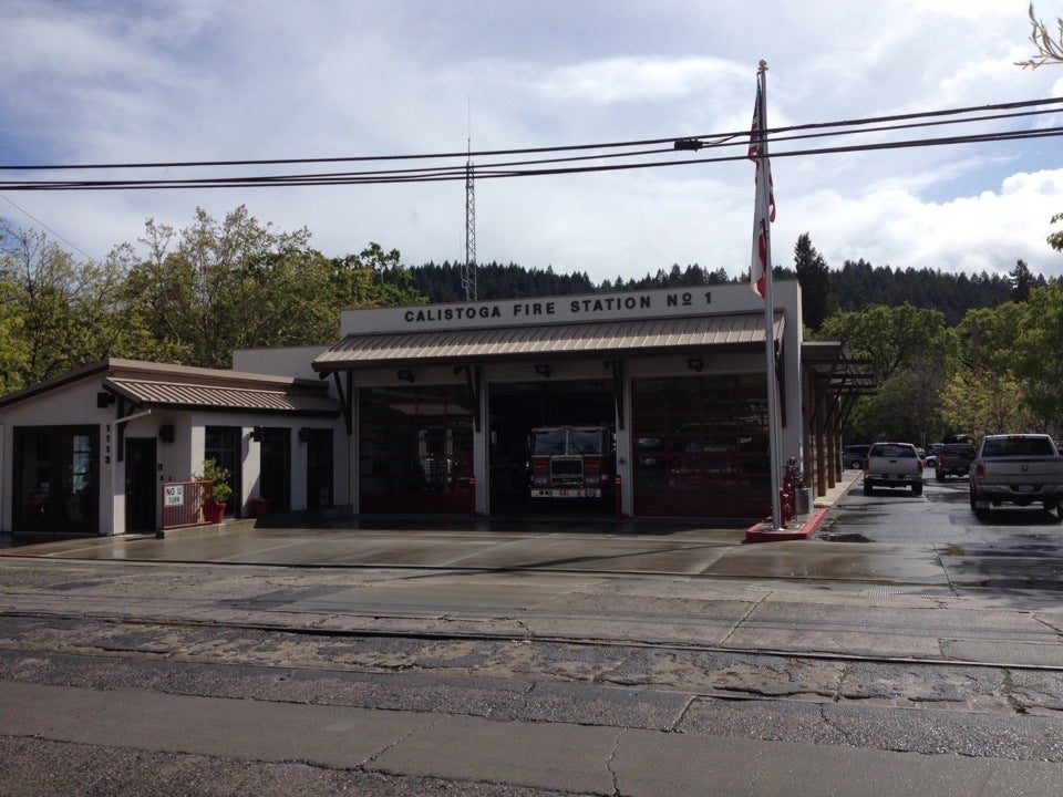 Calistoga Fire Station No. 1, 1113 Washington St, Calistoga, CA, Fire