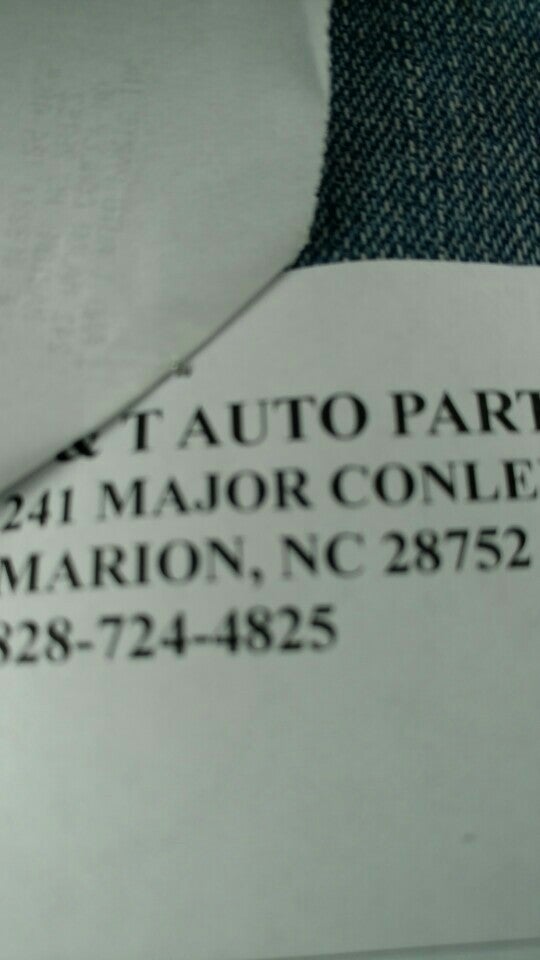 J & T Auto Parts, 241 Major Conley Rd, Marion, NC, Auto PartsUsed/Rebuilt MapQuest
