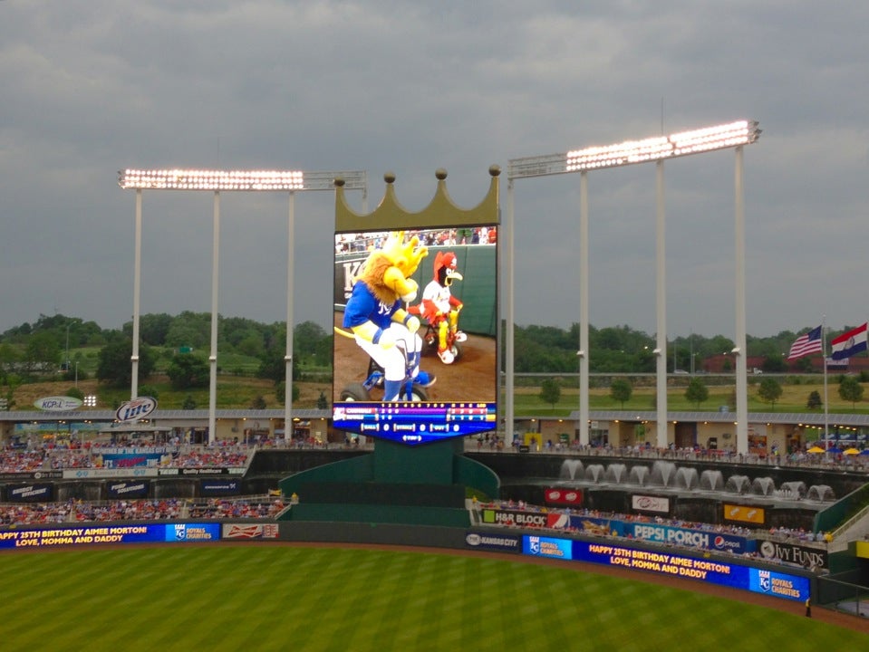 Kauffman Stadium, 1 Royal Way, Kansas City, MO, Stadiums Arenas & Athletic  Fields - MapQuest