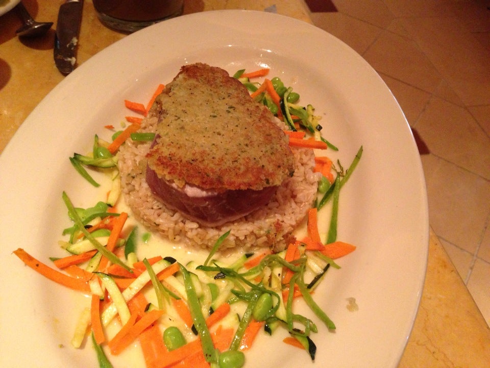 Wasabi Crusted Ahi Tuna Cheesecake Factory