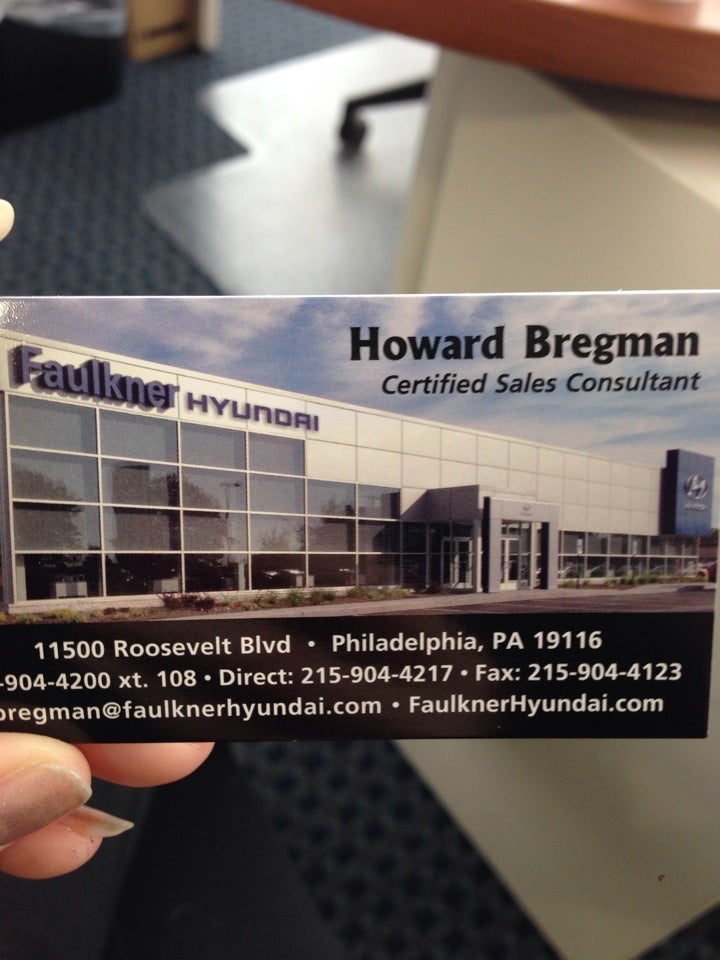 Faulkner Hyundai Of Philadelphia, 11500 Roosevelt Blvd, Philadelphia