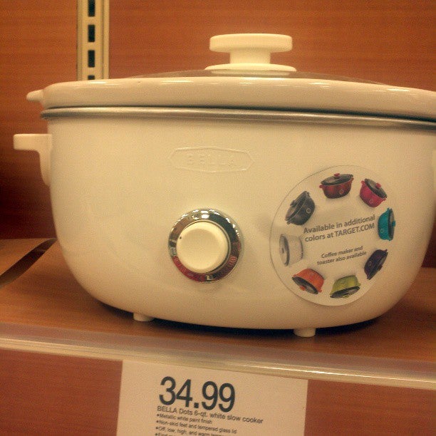 Bella Dots 6 Qt Slow Cooker - Assorted Colors