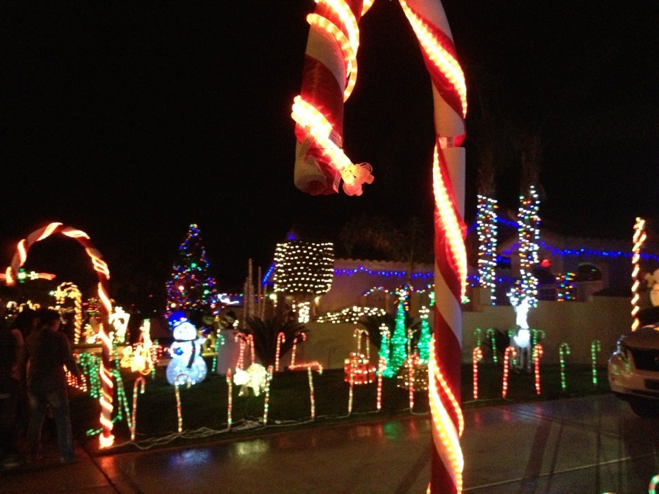 Candy Cane Lane, Minerva Rd, Cathedral City, CA MapQuest