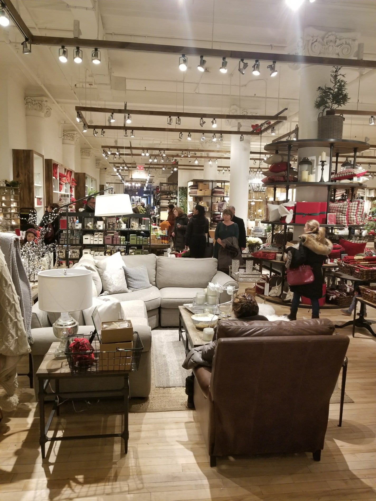 Pottery Barn  Shopping in Midtown West, New York