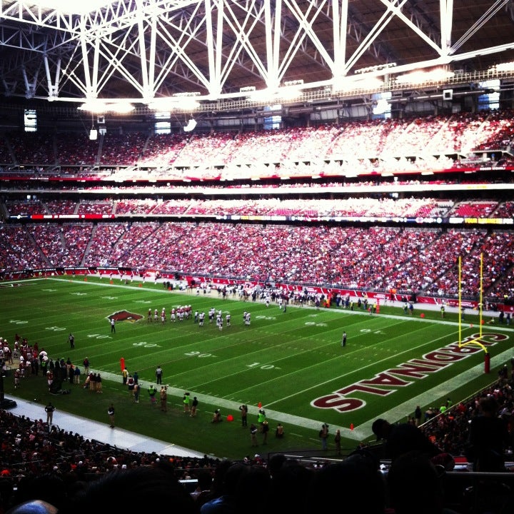 Seat View from Section 136 at State Farm Stadium