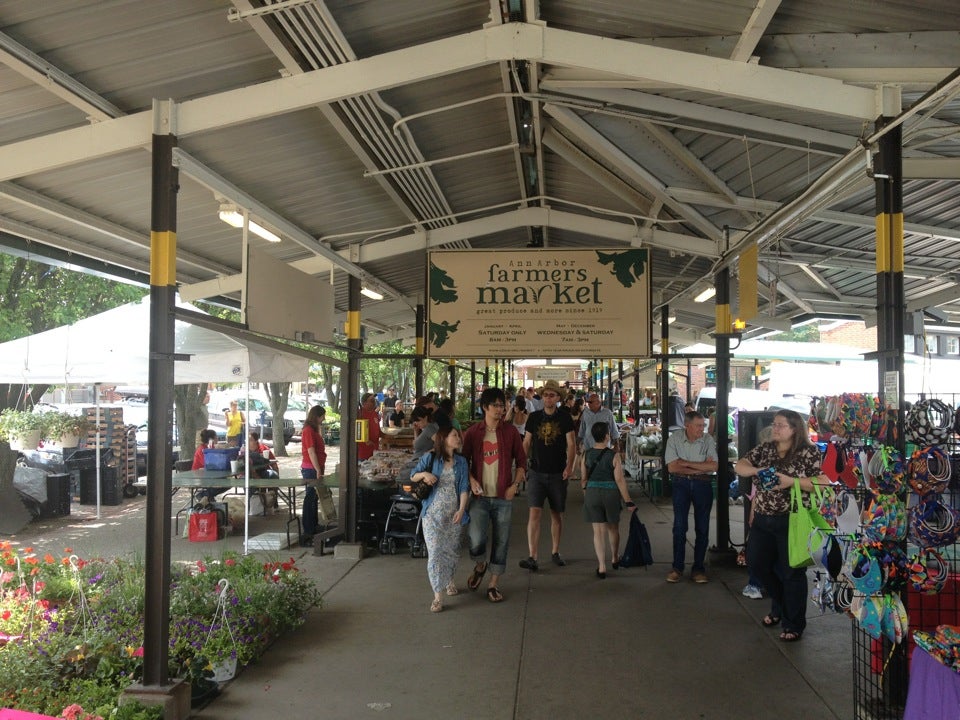 Ann Arbor Farmers Market, 314 Detroit St, Ann Arbor, MI, City