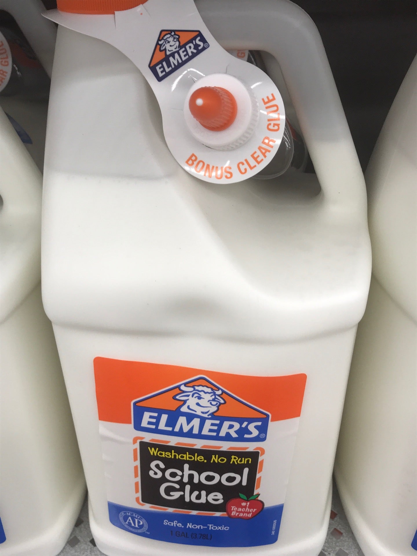 Glue bottle school washable 7-5/8 bottle Brand: Elmers