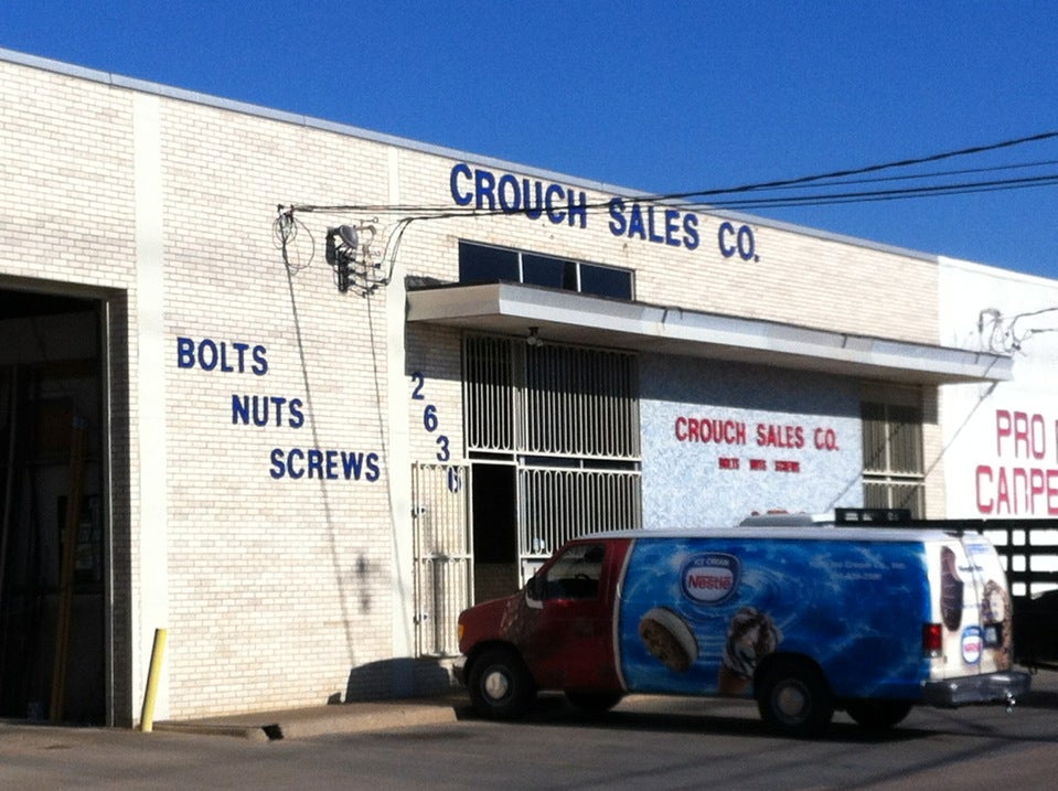 Crouch Sales Bolts, Nuts & Screws, 2636 Irving Blvd, Dallas, TX