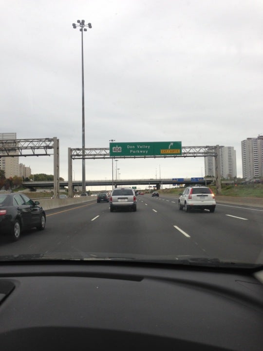 Highway 401 & 404 Merge, Hwy 401, Toronto, ON - MapQuest