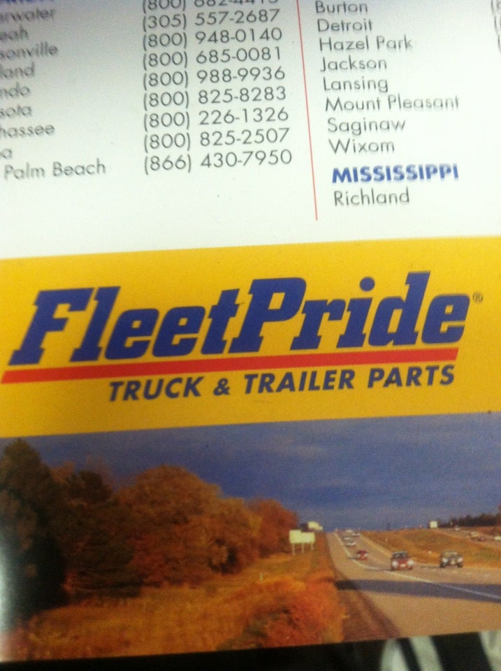 FleetPride Parts 1645 Lakes Pkwy Suite K Lawrenceville GA