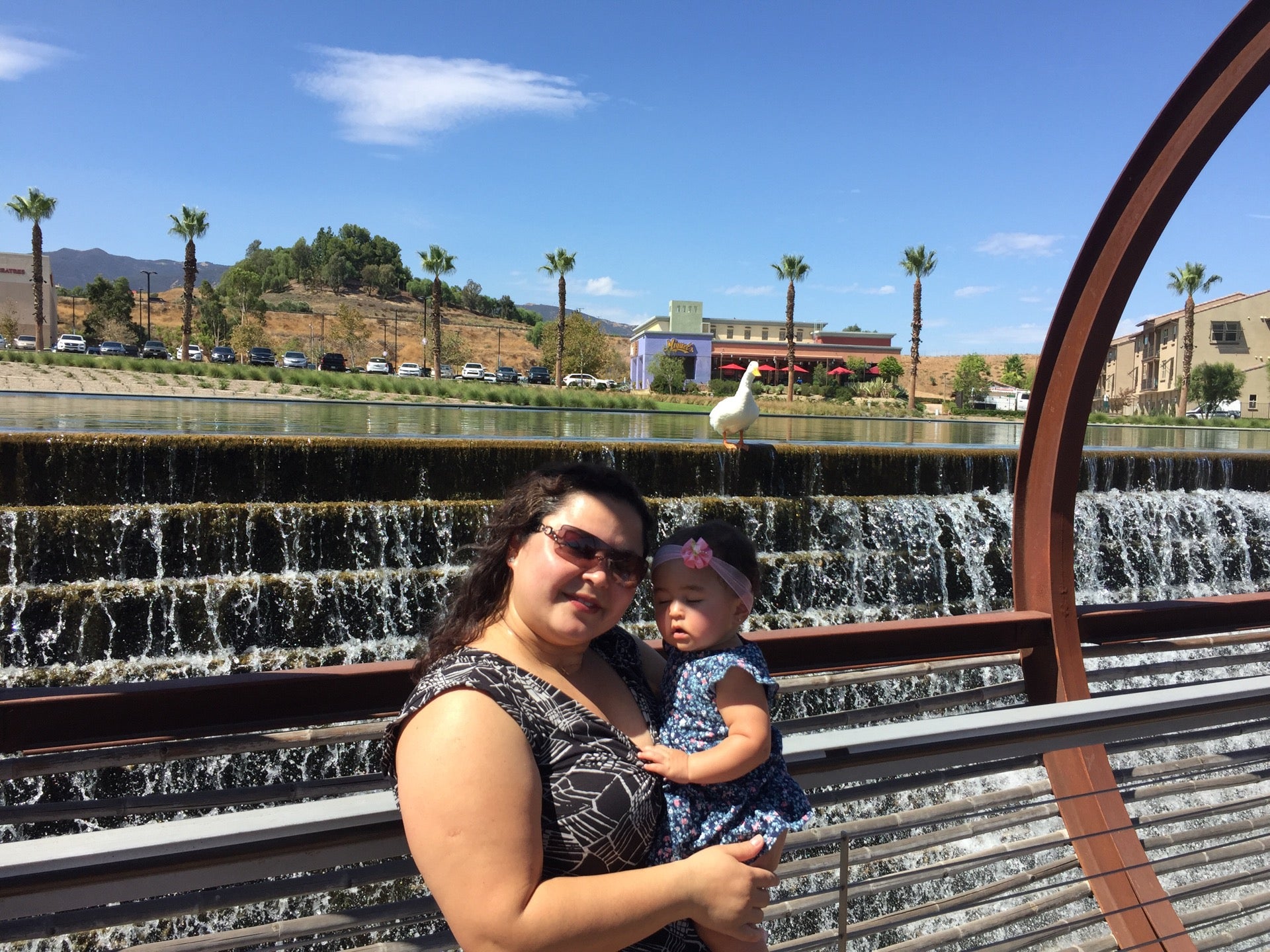 Waterfall Bridge at Dos Lagos, Corona, CA, Bridge MapQuest