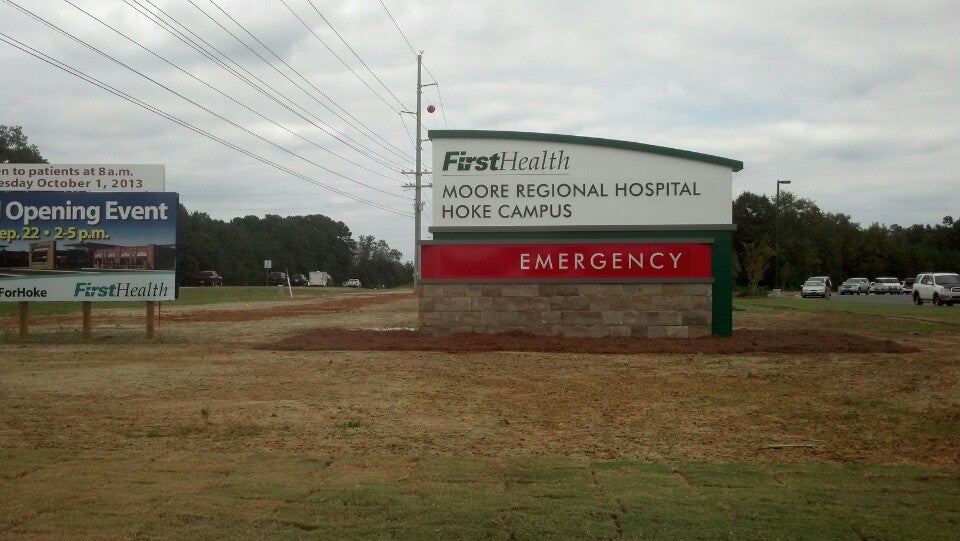 First Health Moore Regional Hospital, 6408 Fayetteville Rd, Raeford, NC ...