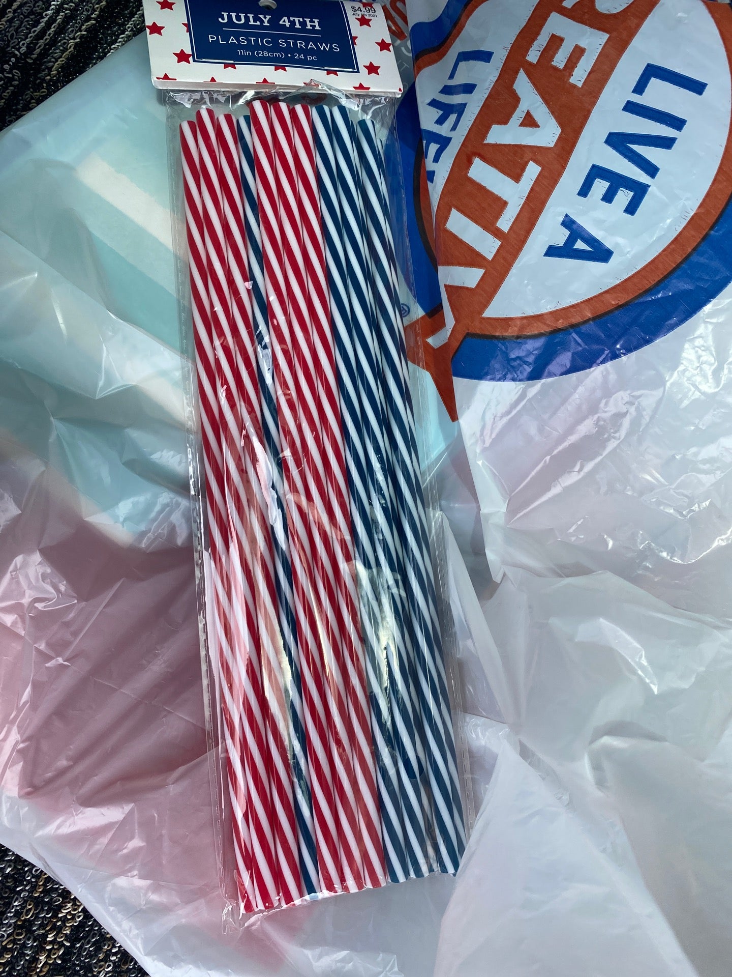 Striped Paper Straws, Hobby Lobby, 292557