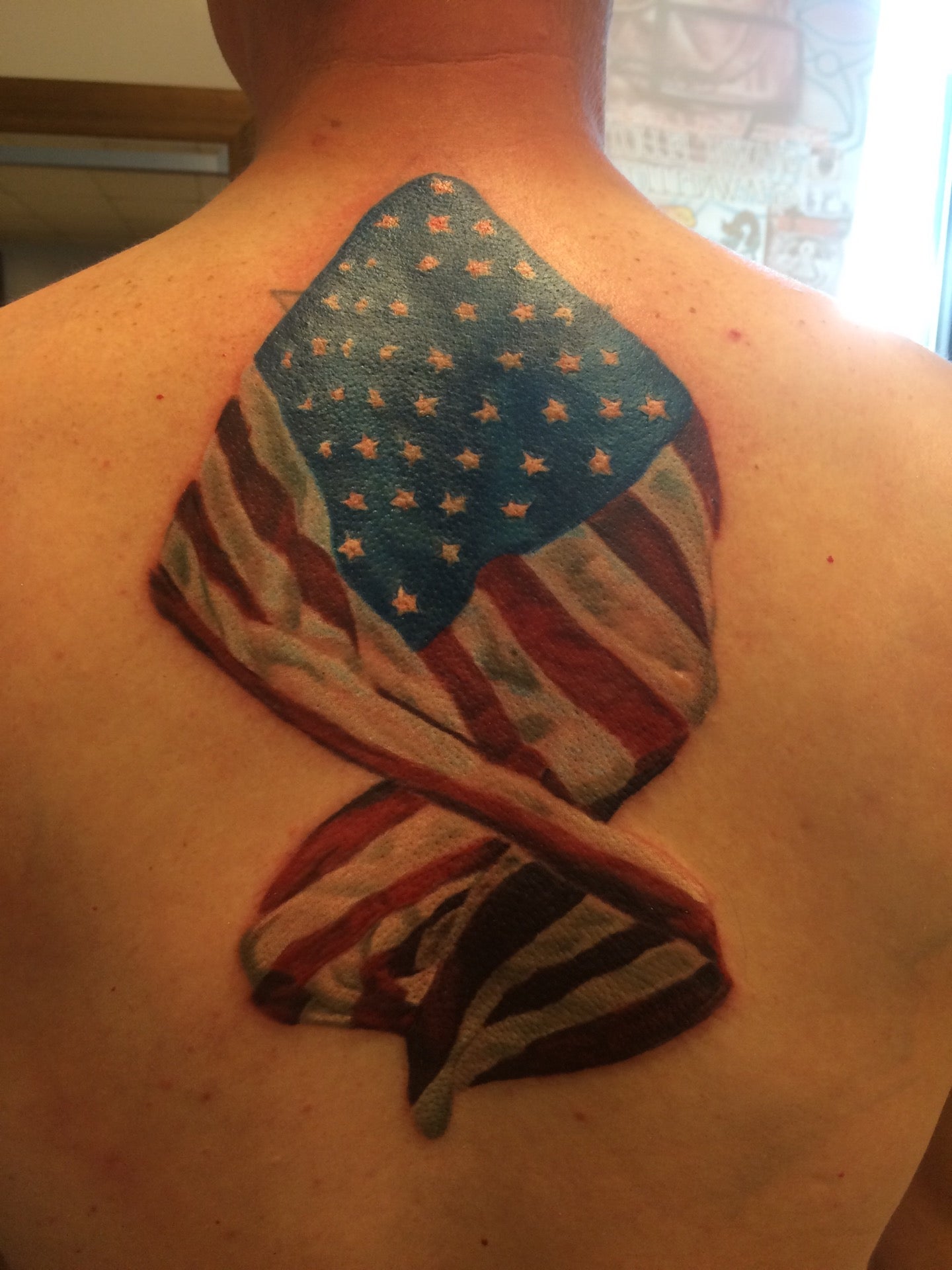 ir flag tattoo