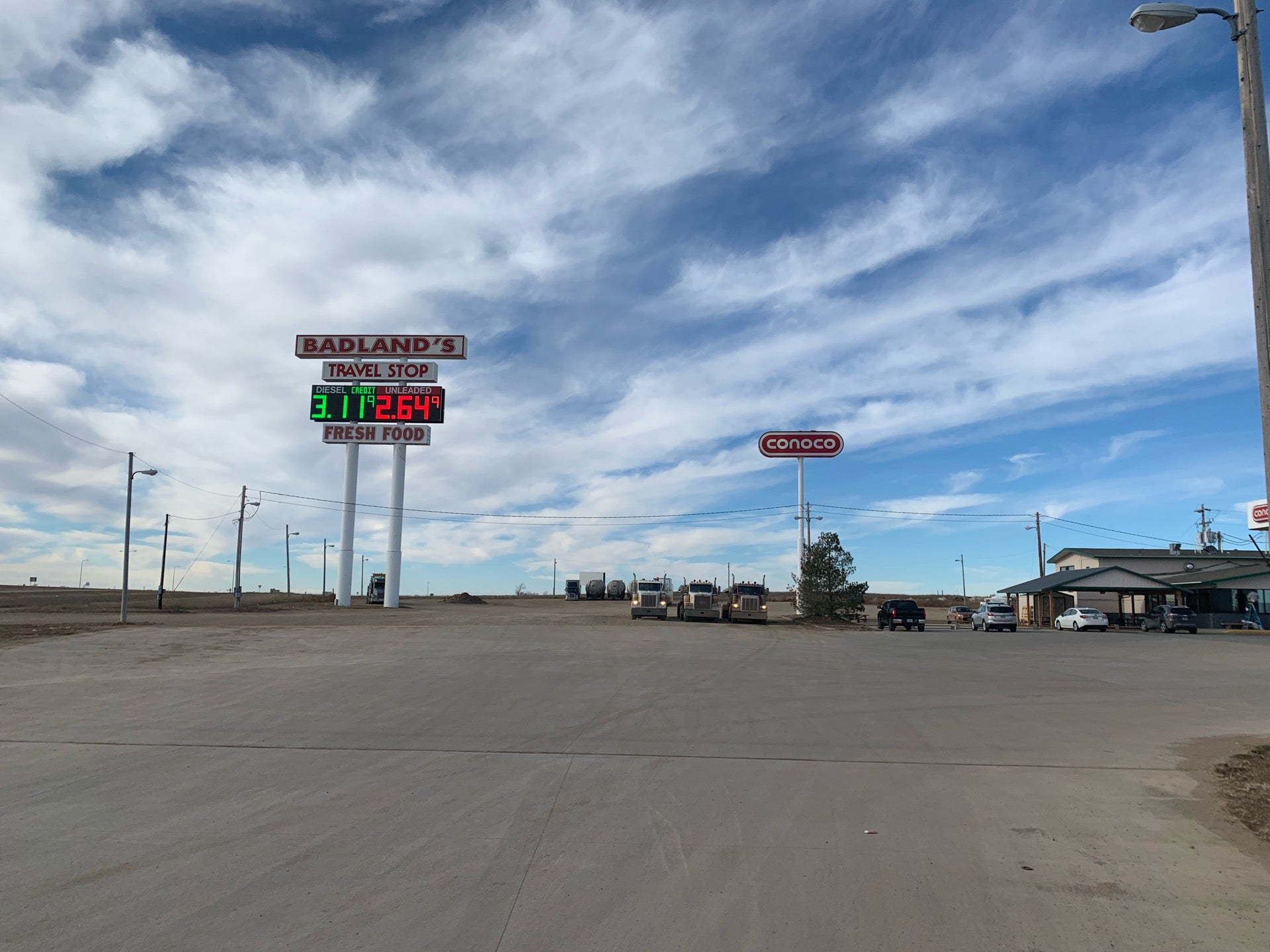 Badland's Travel Stop, 24475 South Creek Rd, Kadoka, SD, Gas Stations