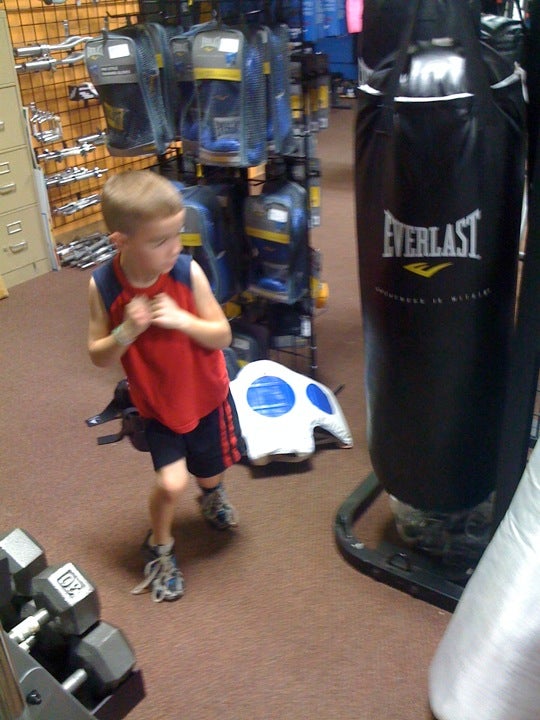 Play it again sales sports punching bag