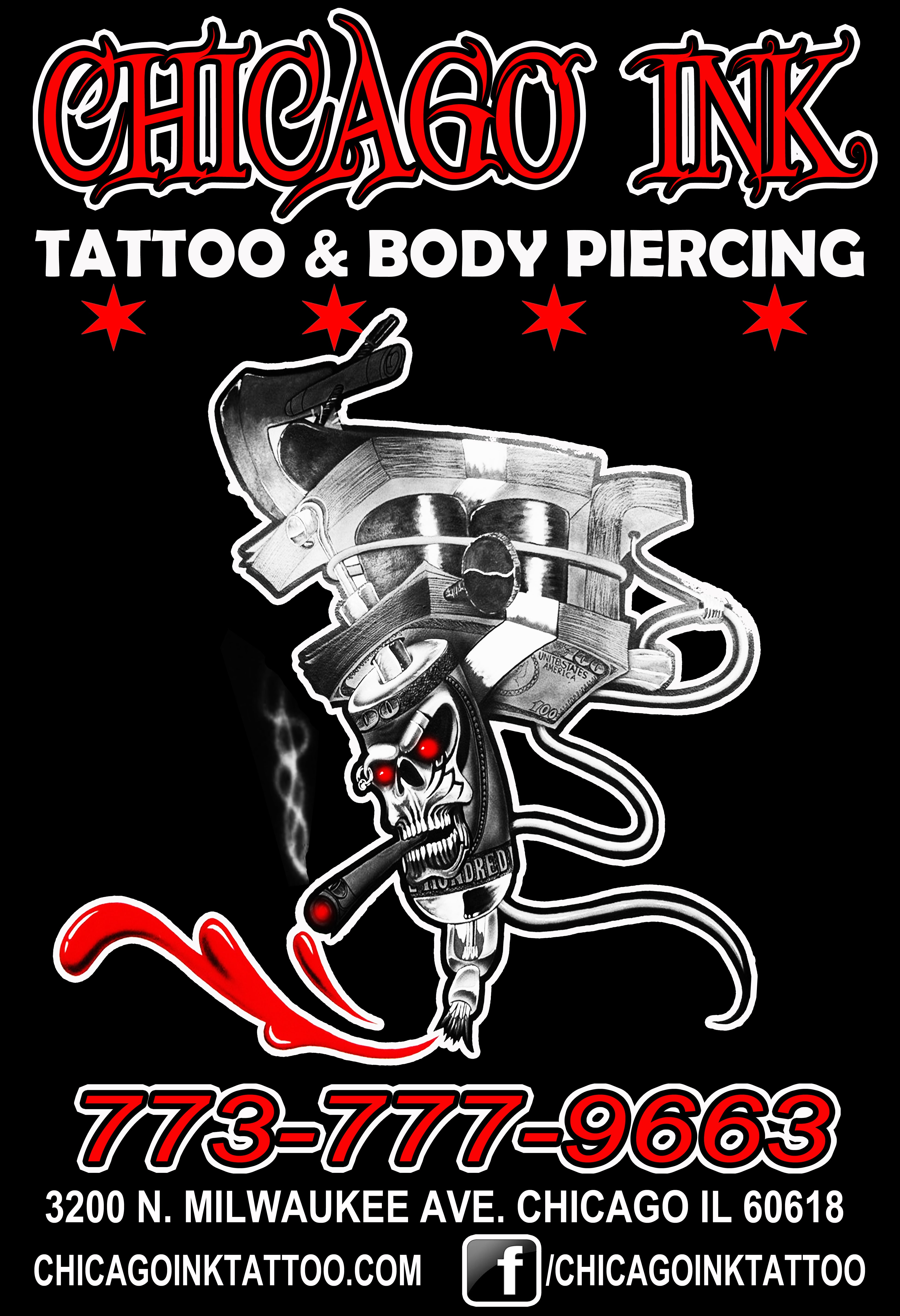 Chicago Ink Tattoo & Body Piercing, 5415 W Irving Park Rd, Chicago, IL, Health & Beauty Consultants - MapQuest