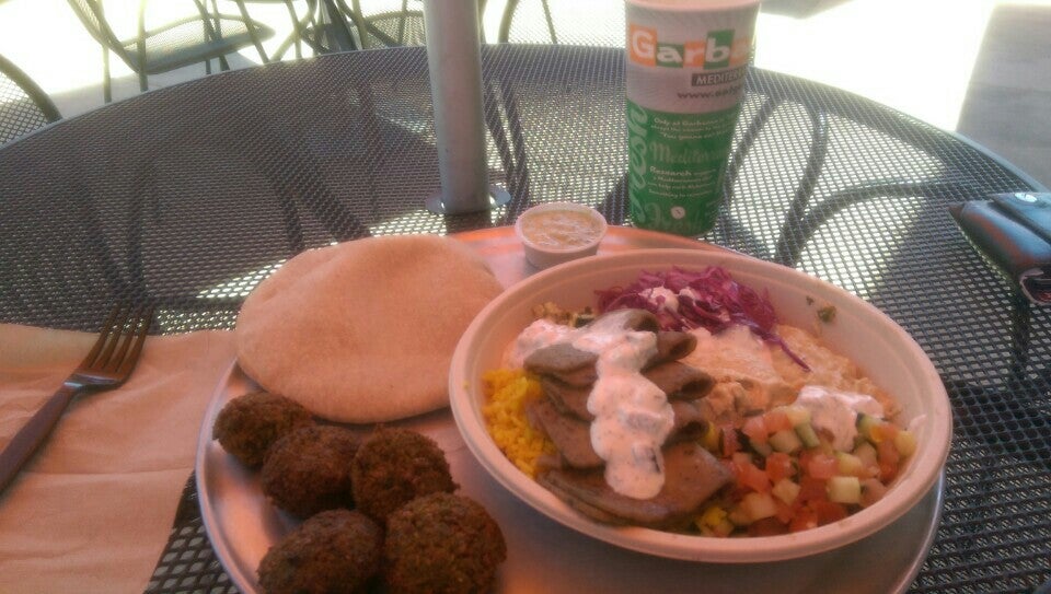 Garbanzo Mediterranean Fresh, 11075 Huebner, San Antonio, TX, Eating places MapQuest