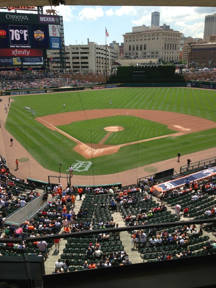 Comerica Park, Witherell St, Detroit, MI, Stadiums Arenas & Athletic Fields  - MapQuest