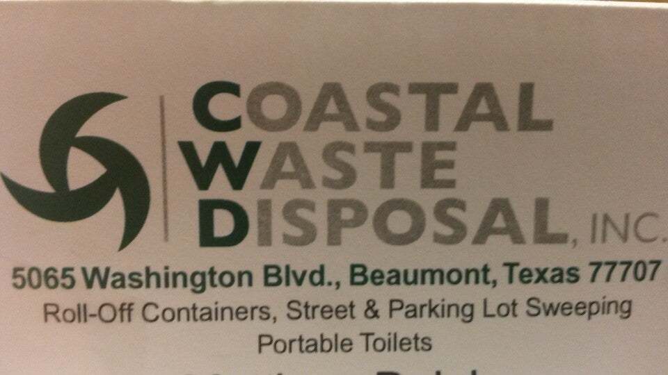 Coastal Waste Disposal, 5065 Washington Blvd, Beaumont, TX, Waste