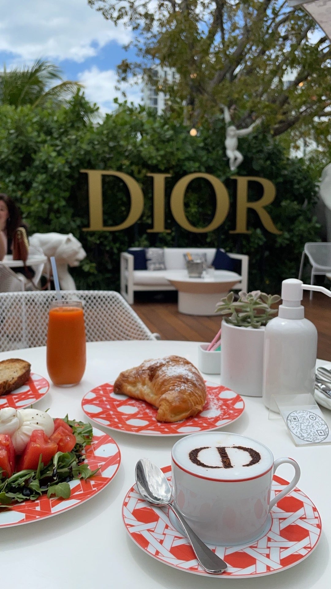 Dior Cafe Miami  Why its the place to be seen right now  Christinabtv