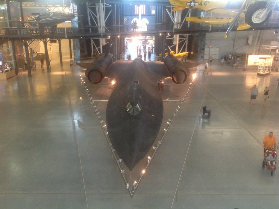 Lockheed SR71 Blackbird, 14390 Air and Space Museum Pkwy, Chantilly, VA, Exhibits MapQuest