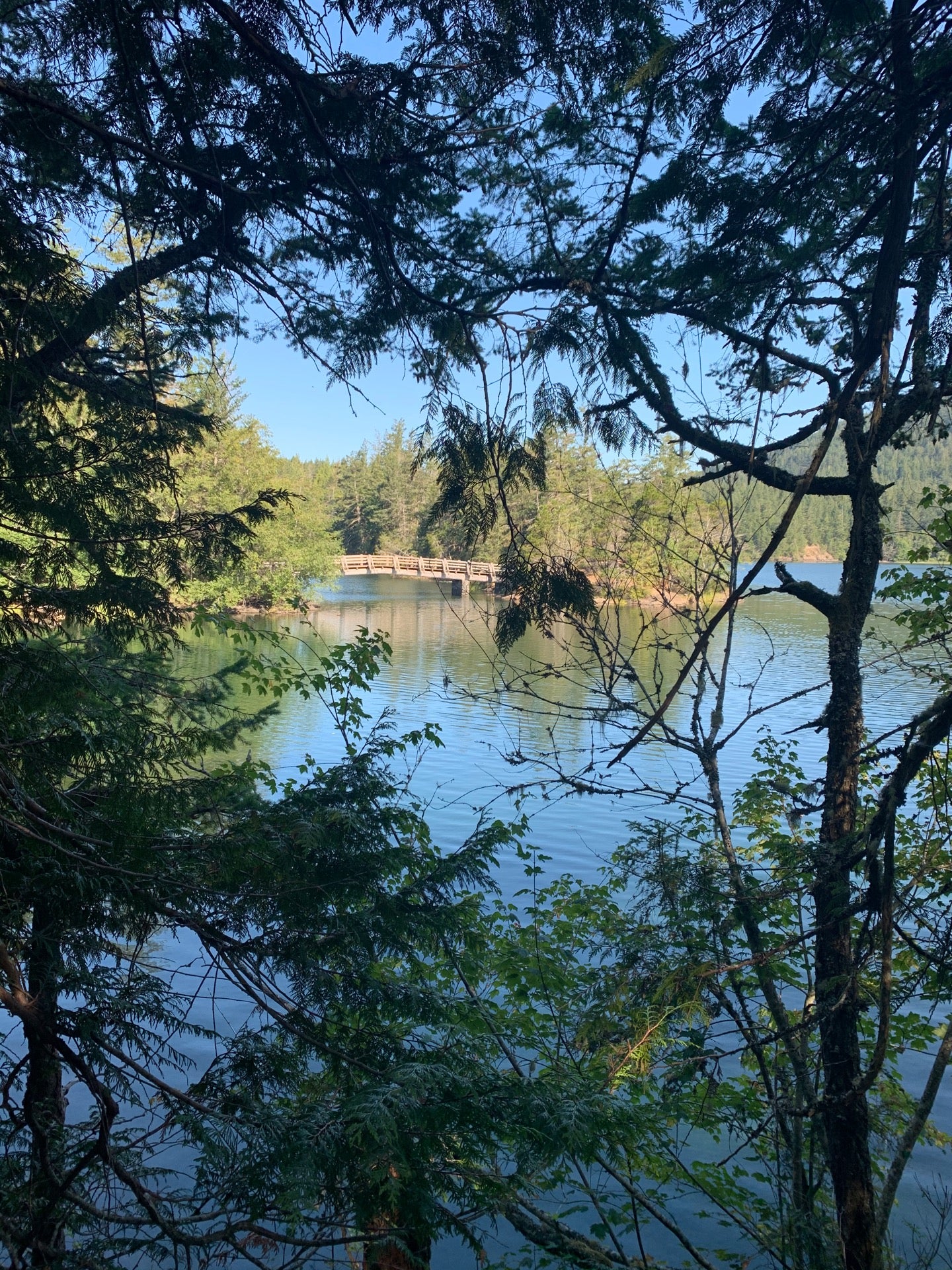 Cascade Lake Trail, Crescent Beach Dr, Eastsound, WA, Lake MapQuest