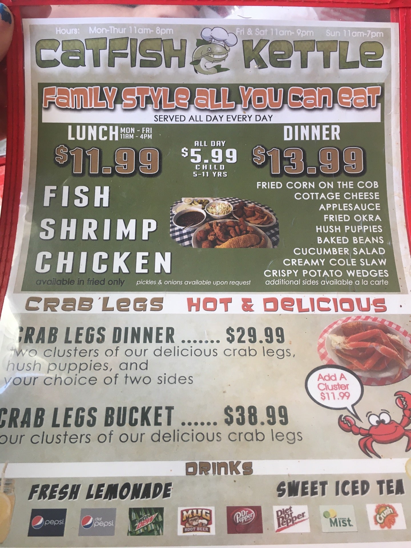 Catfish Kettle, 775 er Rd, Farmington, MO, Eating places MapQuest