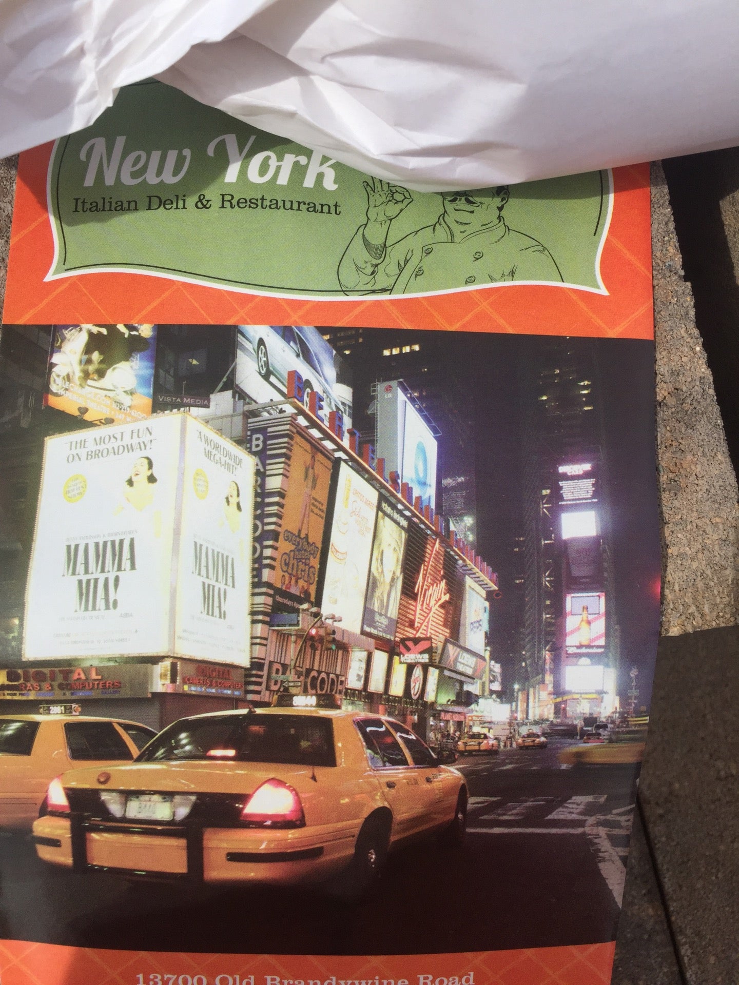 New York Italian deli Brandywine Maryland, 13700 Old Brandywine Rd