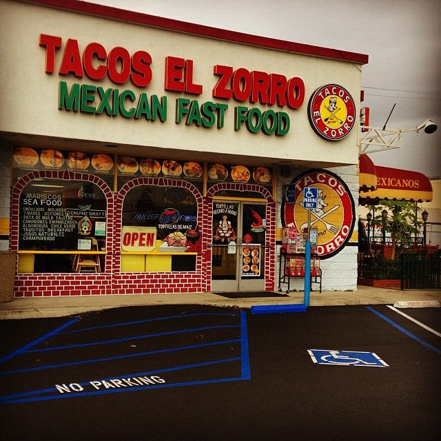 Tacos El Zorro, 12849 Sherman Way, North Hollywood, CA, Mexican ...