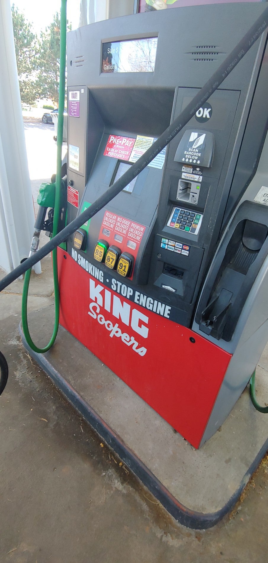 King Soopers Gas Station, 12959 Stroh Ranch Ct, Parker, CO, Gas