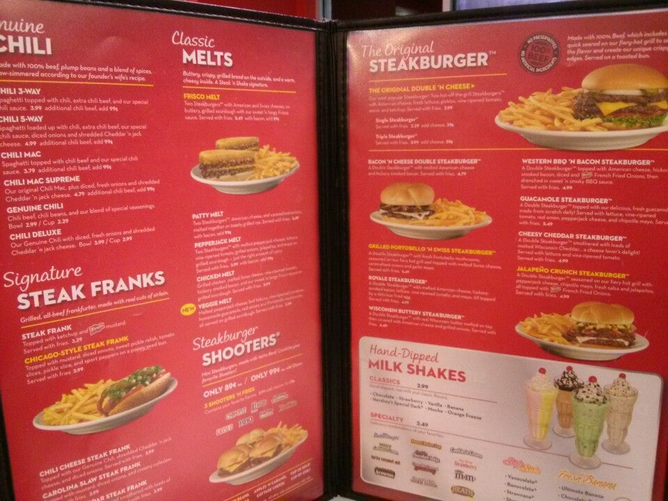 Order Steak 'N Shake (719 Myatt Drive) Menu Delivery【Menu & Prices】, Nashville