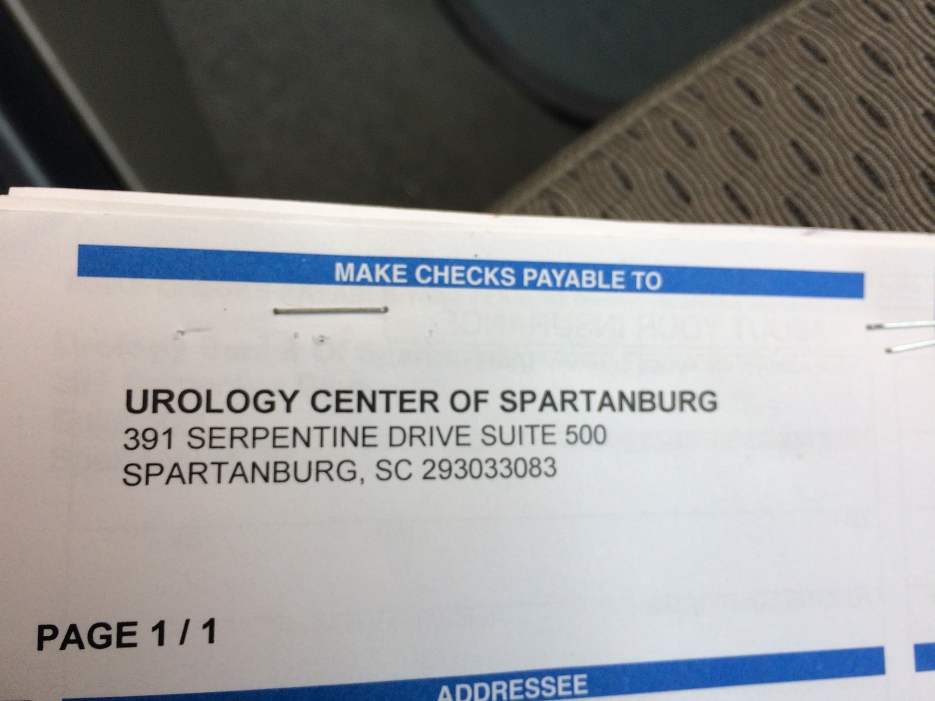 Robert Strehlow VI MD Urology Center of Spartanburg, 391 Serpentine