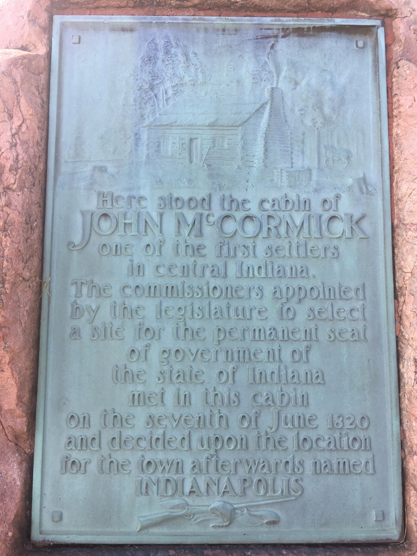 John McCormick Cabin Marker, Indianapolis, IN, Historical Places - MapQuest