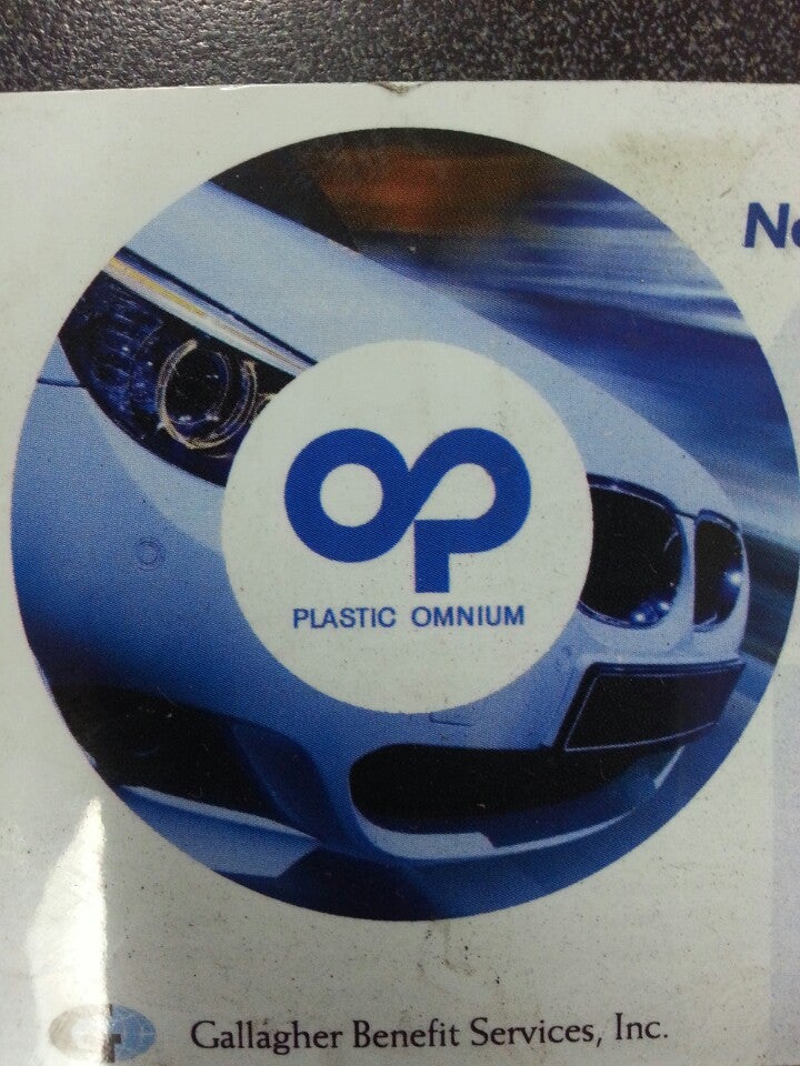 Plastic Omnium Industries, 5100 Old Pearman Dairy Rd, Anderson, SC