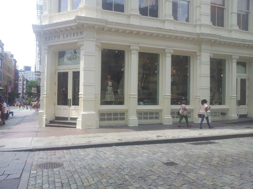 Polo Ralph Lauren, 109 Prince Street, New York, NY, Men's Apparel - MapQuest