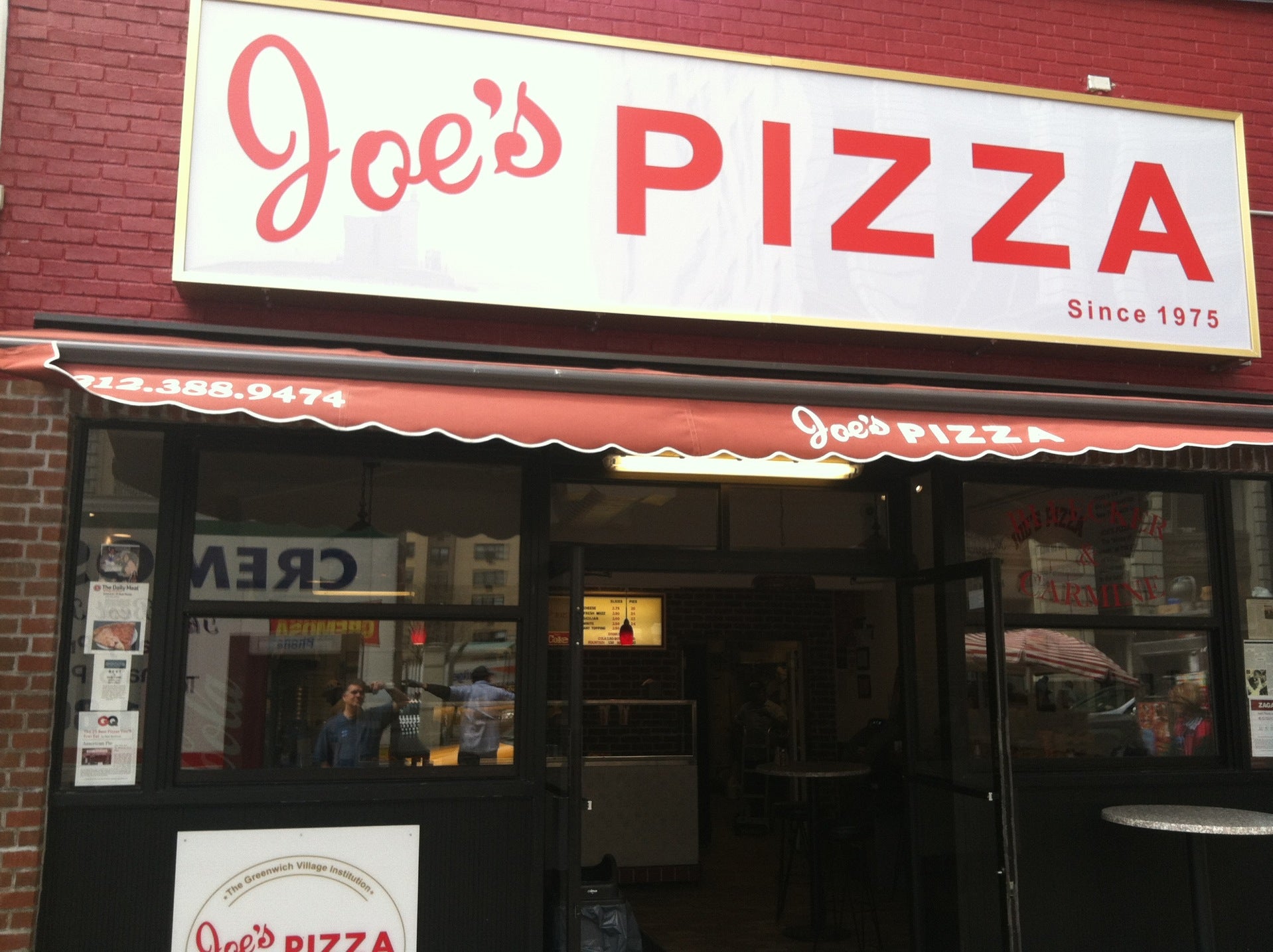 Joe's Pizza - East Village - 175 dicas de 8072 clientes