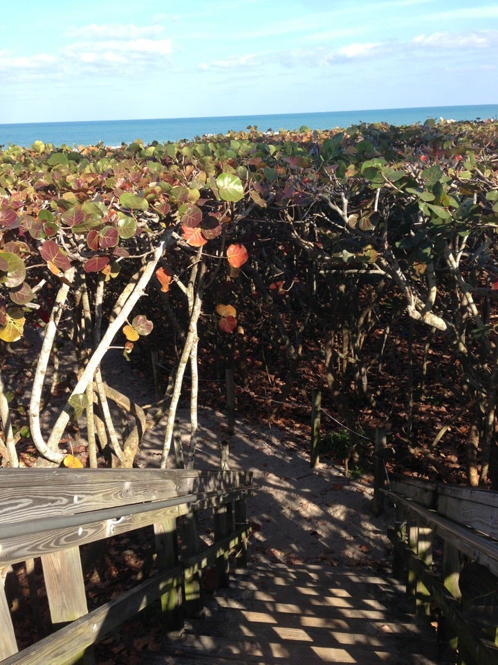 Map showing Jupiter Beach Access #49