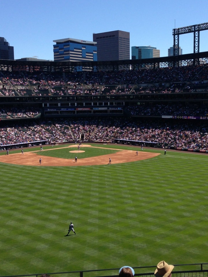 Section 206 at Coors Field 