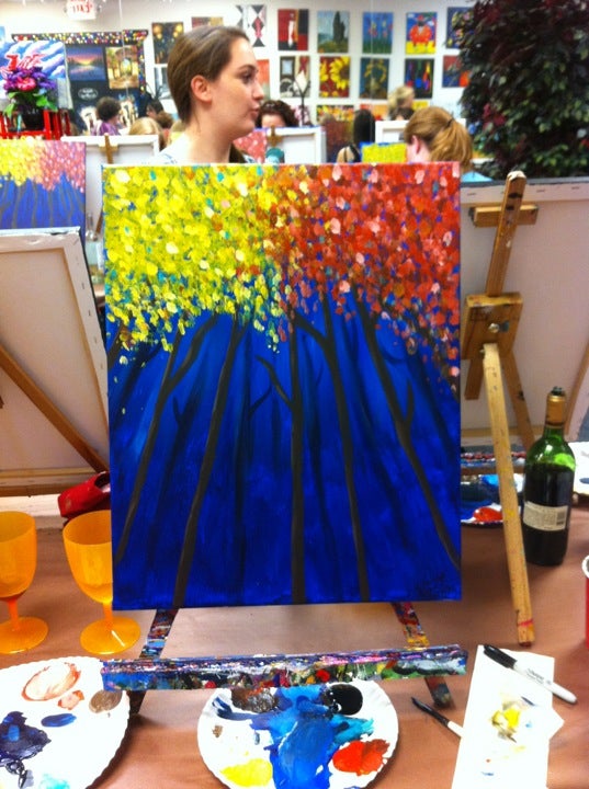 Painting with a Twist, 4112 Legacy Dr, Suite 306, Frisco, TX, Wine