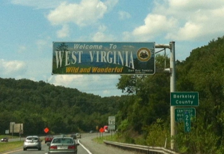 Maryland / West Virginia State Border, Williamsport, MD, Travel ...