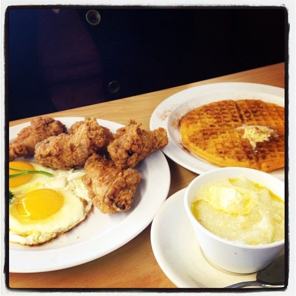 The Serving Spoon Restaurant, 1403 Centinela Ave, Inglewood, CA, Eating