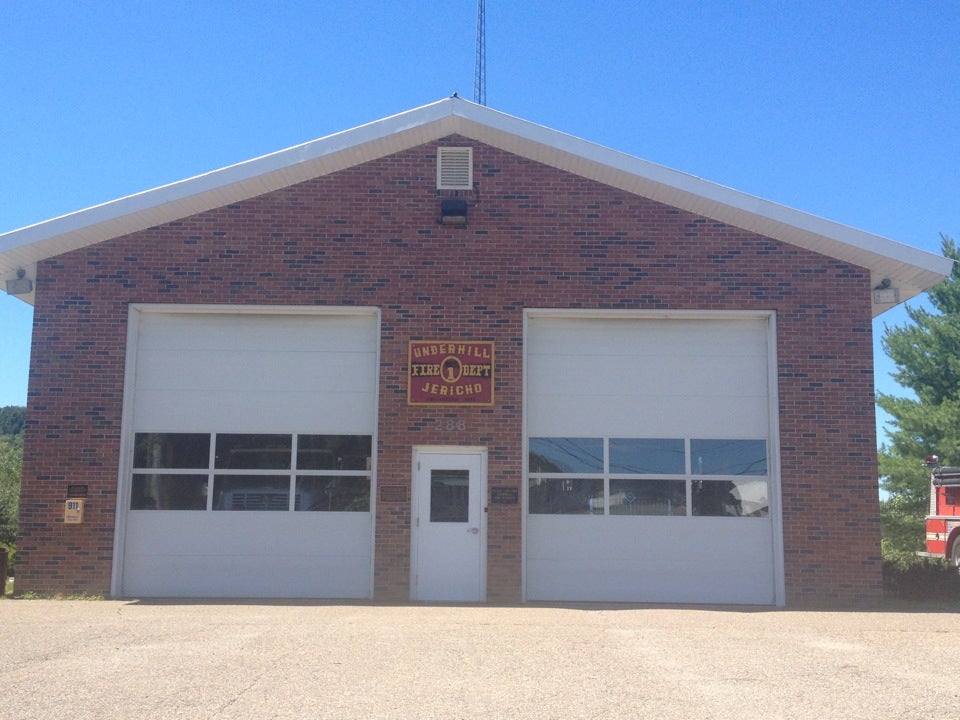 Underhill Jericho Fire Department, 288 Browns Trace Rd, Jericho, Town