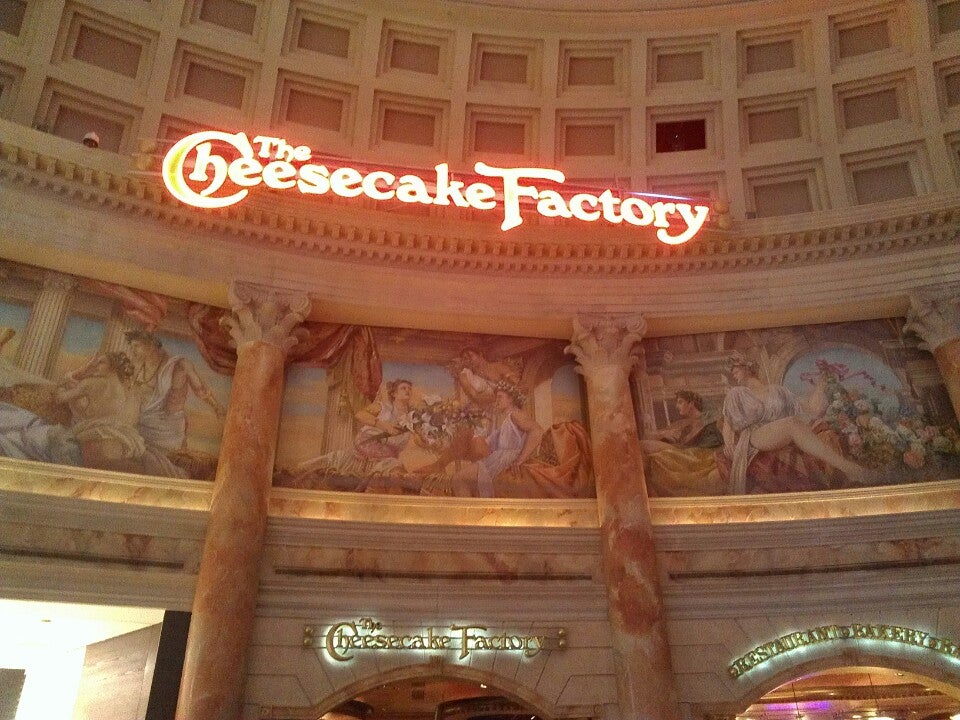 The Cheesecake Factory, 3500 Las Vegas Blvd S, Forum Shops at Caesars
