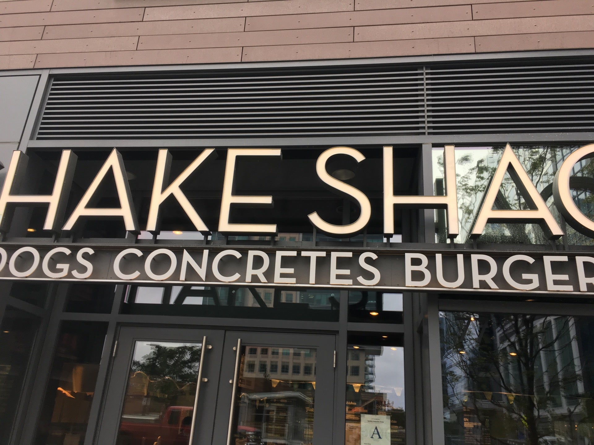 Shake Shack at 77 Seaport Blvd. Boston, MA