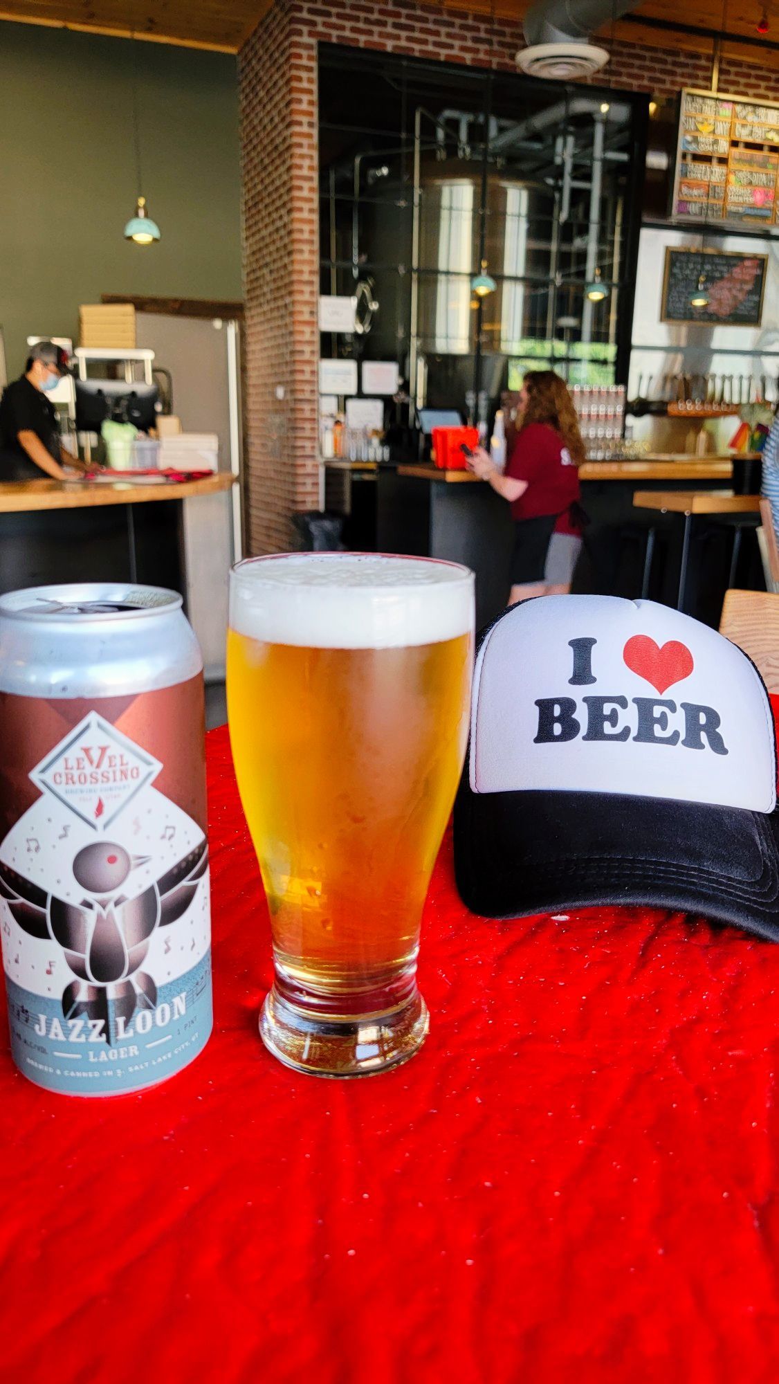 Jazz Loon Lager - Level Crossing Brewing Co