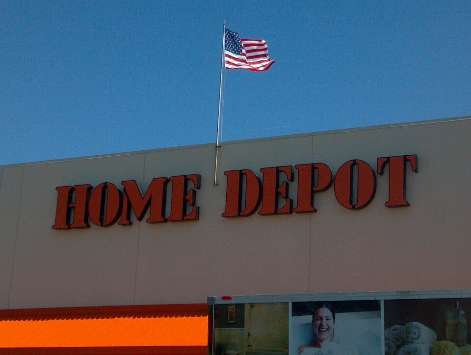 Home depot online wendover